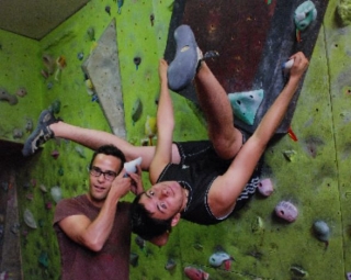  Bonito entrenamiento de escalada 